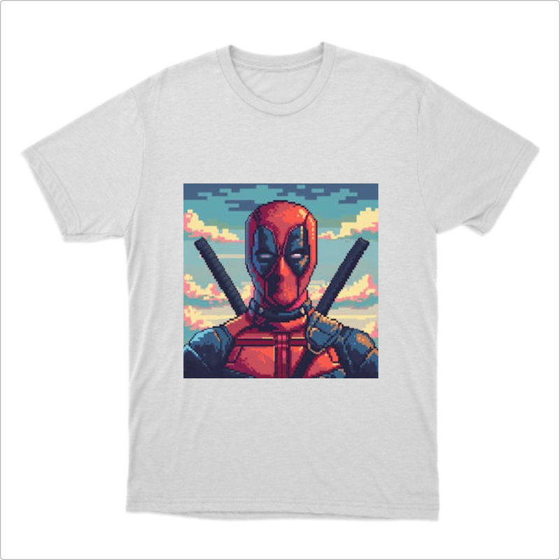 [8-Bits] Camisa Deadpool