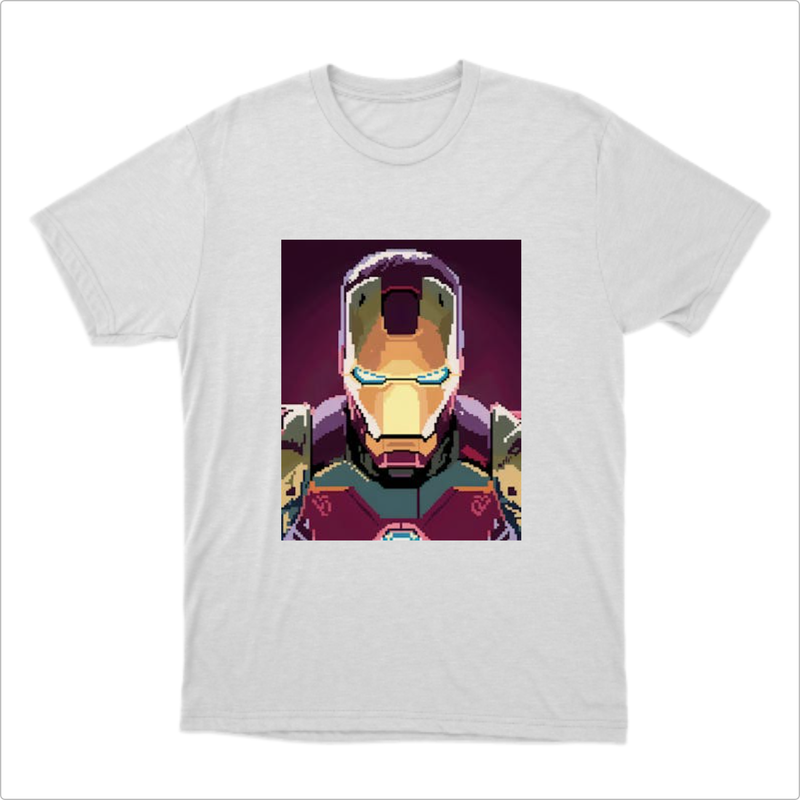 [16-Bits] Camisa Homem de Ferro