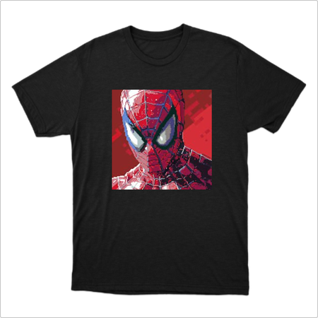 [8-Bits] Camisa Homem Aranha