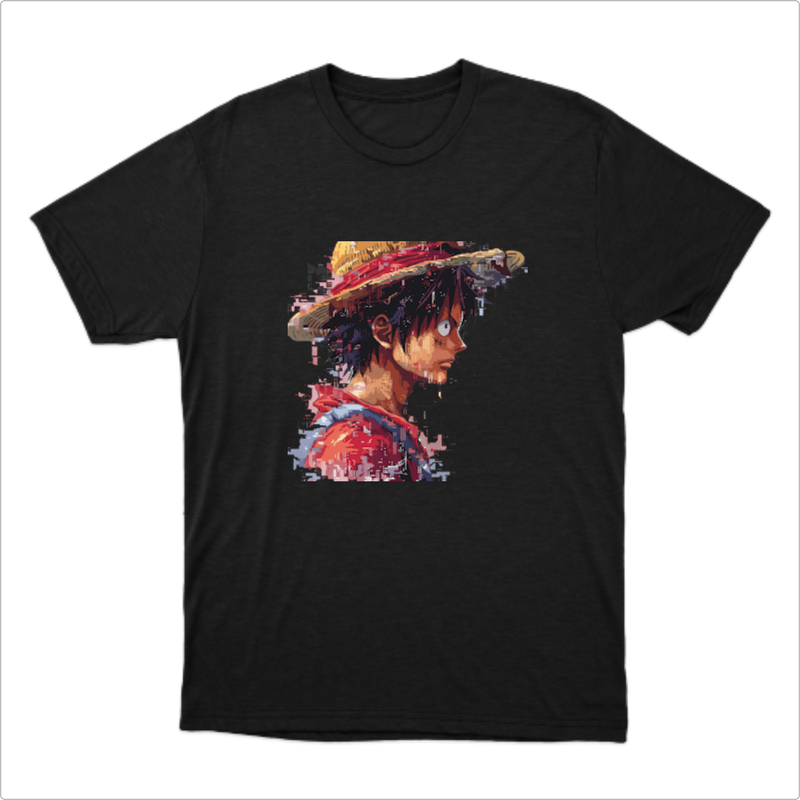 [16-Bits] Camisa Luffy One Piece